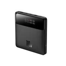 УМБ Baseus Blade Power Digital Display HD Edition 20000mAh 100W 6A с технологией QC3.0+PD3.0 + кабель Type-C to Type-C 100W 20V/5A 1м Черный