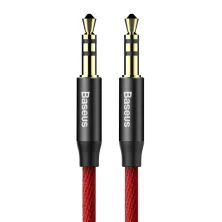 Аудио-кабель Baseus Yiven AUX 3.5 to AUX 3.5 Audio Cable M30 1м Червоний