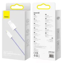 Кабель Baseus Dynamic 2 Series Fast Charging USB to Lightning 2.4A 1m Фіолетовий