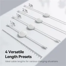 Кабель Baseus Free2Pull Mini Charging Data Cable Type-C to Type-C 60W 1m Белый