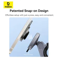 Тримач телефону на велосипед Baseus PrimeTrip Series Stick-on Type Bike Phone Mount Чорний