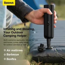 Аккумуляторный пылесос Baseus A3lite Car Vacuum Cleaner 100 Вт 12000 Па Черный