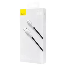 Кабель Baseus Cafule Metal Data Cable USB to Type-C 66W 11V 6A 0.25m Черный