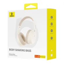 Бездротові навушники Bluetooth Baseus Bass 35 Max Wireless Headphone Білий