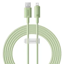 Кабель Baseus Habitat Series Fast Charging Data Cable USB to Lightning 2.4A 2m Салатовий