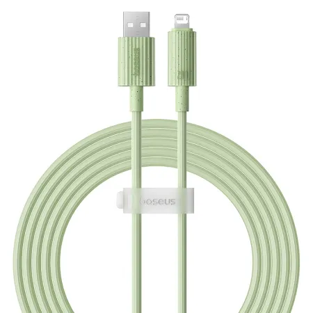 Кабель Baseus Habitat Series Fast Charging Data Cable USB to Lightning 2.4A 2m Салатовый