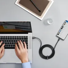 Кабель Baseus Superior Series Fast Charging Data Cable USB to Type-C 65W SUPERVOOC 1m Чорний