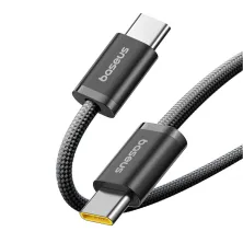 Кабель Baseus Dynamic 4 Series Fast Charging Data Cable Type-C to Type-C 100W 20V 5A 1m Чорний