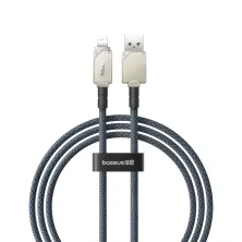 Кабель Baseus Unbreakable Series Fast Charging Data Cable USB to Lightning 2.4A 1m Сірий