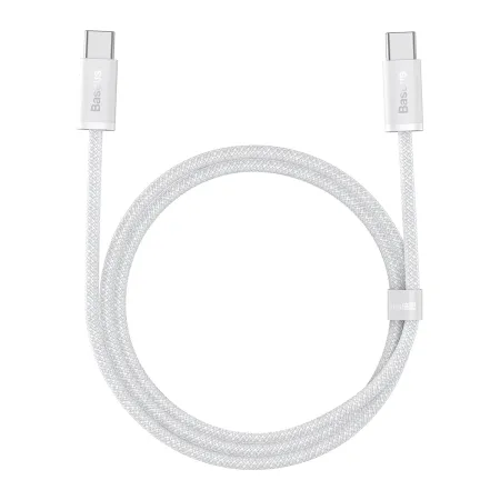 Кабель Baseus Dynamic Series Fast Charging Data Cable Type-C to Type-C 100W 20V 5A 1m Білий