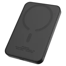 УМБ Baseus Magnetic Mini Wireless Fast Charge 2in1 5000mAh 20W 2.4A QC3.0+PD3.0 с Беспроводной зарядкой Qi 15W Черный