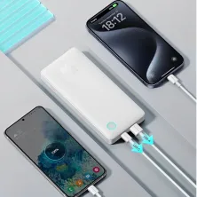 УМБ Baseus Airpow Lite 10000mAh 15W 3A USB+Type-C Белый