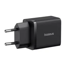 Сетевое зарядное устройство Baseus Cube Fast Charger QC3.0+PD3.0 30W USB+Type-C 3A Черный