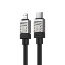 Кабель Baseus CoolPlay Series Fast Charging Data Cable Type-C to Lightning PD 20W 1m Чорний