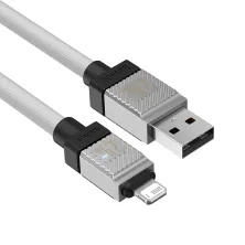 Кабель Baseus CoolPlay Series Fast Charging Cable USB to Lightning 2.4A 1m Білий