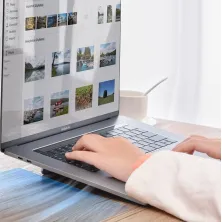 Подставка для ноутбука Baseus Papery Notebook Holder Серебристый