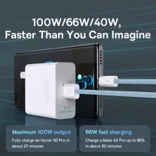 Кабель Baseus Dynamic Series Fast Charging Data Cable USB to Type-C 100W 20V 5A 1m Голубой