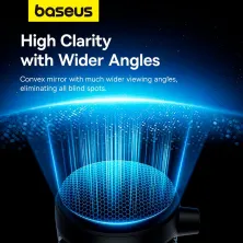 Автомобільне дзеркало для сліпих зон для пасажира Baseus SafeRide Series Backseat Rearview Mirror 1 штука Чорний