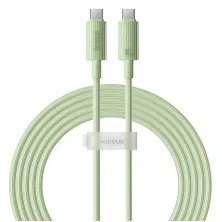 Кабель Baseus Habitat Series Fast Charging Data Cable Type-C to Type-C 100W 20V 5A 2m Салатовый
