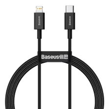 Кабель Baseus Superior Series Fast Charging Data Cable Type-C to Lightning PD 20W 1m Черный