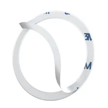 Магнитное кольцо Baseus Halo Series Magnetic Metal Ring с функцией Magsafe набор 2 штуки Серебристый