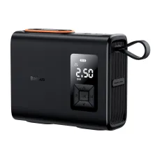 Автокомпресор універсальний Baseus Mega EnergyPump Series Dual Cylinder акумуляторний 6000mAh 250W Чорний Чорний