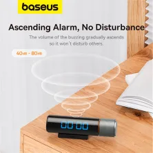 Кухонний цифровий таймер Baseus  з магнітним кріпленням Heyo Series Magnetic Countdown Timer Cluster Чорний