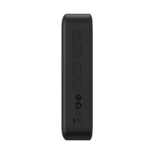 УМБ Baseus Magnetic Mini Wireless Fast Charge 2in1 20000mAh 20W 3A QC3.0+PD3.0 з Бездротовою зарядкою Qi 15W Чорний