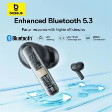 Бездротові Bluetooth навушники Baseus Bowie E17 True Wireless TWS Earphones Чорний