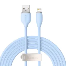 Кабель Baseus Jelly Liquid Silica Gel USB to Lightning 2.4A 2m Синій