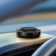 Ароматизатор в машину Baseus Metal Fabric Aroma Holder и 4 арома-картриджа Черный