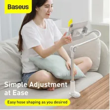 Держатель для телефона и планшета Baseus Otaku Life Rotary Adjustment Lazy Holder Серебристый