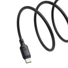 Кабель Baseus Silky Series Fast Charging Data Cable Type-C to Type-C 100W 20V 5A 2m Чорний