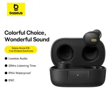 Бездротові Bluetooth навушники Baseus Bowie E18 True Wireless TWS Earphones Чорний