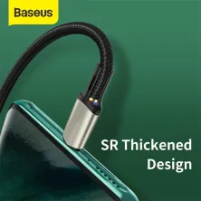 Кабель Baseus Cafule Cable Suppport VOOC USB to Type-C 100W 20V 5A 1m Чорний