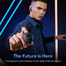 Бездротові Bluetooth навушники Baseus Bowie E5x True Wireless TWS Earphones Чорний