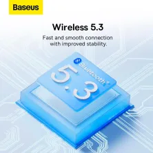 Бездротові Bluetooth навушники Baseus Bowie EZ10 True Wireless TWS Earphones Чорний