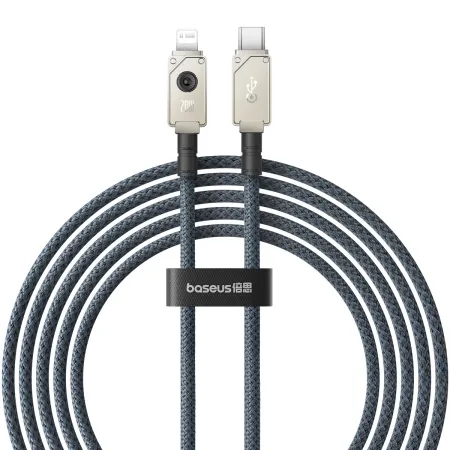 Кабель Baseus Unbreakable Series Fast Charging Data Cable Type-C to Lightning PD 20W 2m Сірий