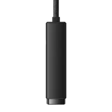 USB Перехідник Baseus Lite Series Ethernet 1000 Mbps Type-C to RJ45 Чорний