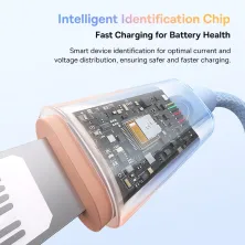 Кабель Baseus Discolor Series Fast Charging Data Cable Type-C to Lightning PD 20W 2m Блакитний