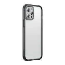 Чохол бампер Baseus Camera Lens Protector Frame Case для Iphone 12 Pro Max 6.7" Чорний