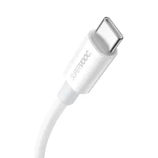 Кабель Baseus Superior Series Fast Charging Data Cable USB to Type-C 65W SUPERVOOC 1m Білий