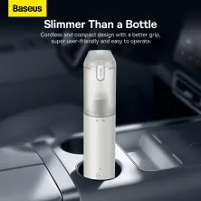 Акумуляторний пилосос Baseus A3lite Car Vacuum Cleaner 100 Вт 12000 Па Білий