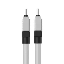 Кабель Baseus CoolPlay Series Fast Charging Data Cable Type-C to Type-C 100W 20V 5A 1m Білий