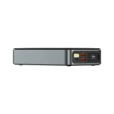 Пускозарядное устройство Бустер Baseus Super Energy Pro+ Car Jamp Starter 3in1 12V 16000mAh 1600A с функцией Павербанка 65W 5V/3A и LED фонарика Черный