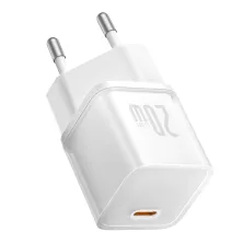 Мережевий зарядний пристрій Baseus GaN5S Fast Charger 1C PD3.0 20W Type-C 3A Білий
