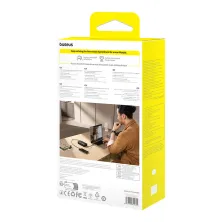 УМБ Baseus Free2Pull with Retractable Cable 20000mAh 65W с технологией QC3.0+PD3.0 и Type-C кабелем 60W Черный