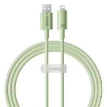 Кабель Baseus Habitat Series Fast Charging Data Cable USB to Lightning 2.4A 1m Салатовий