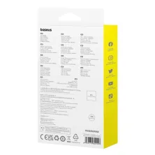Кабель Baseus Superior 2 Series Fast Charging Data Cable Type-C to Type-C 100W 20V 5A 1m Білий