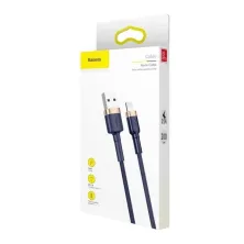 Кабель Baseus Cafule Cable USB to Lightning 1.5A 2m Синьо-Золотий
